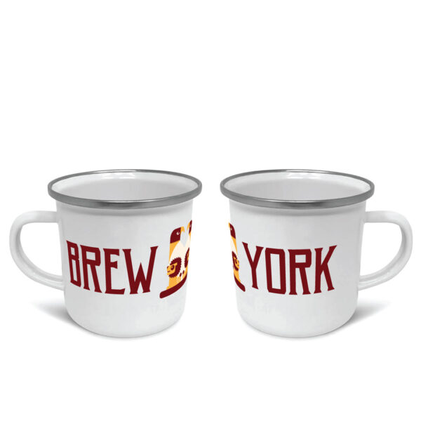 Brew York Enamel Mug