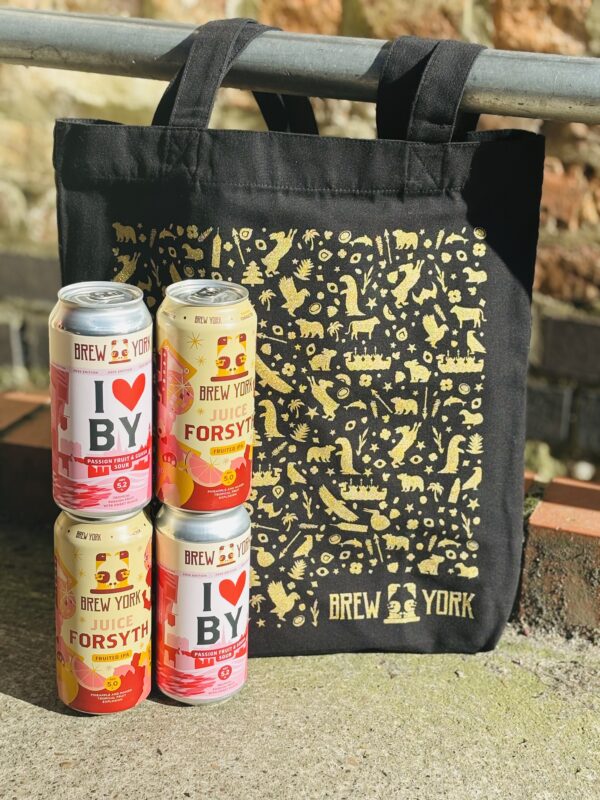 Tote Bag & Beer gift set