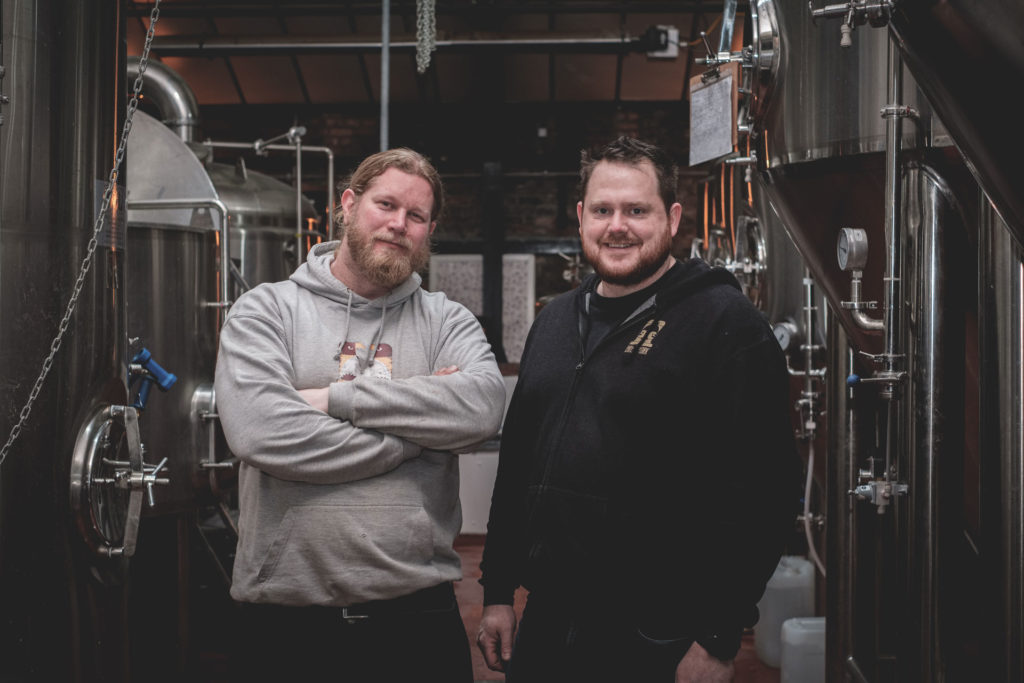 About us -Lee Grabham and Wayne Smith - Founders of Brew York