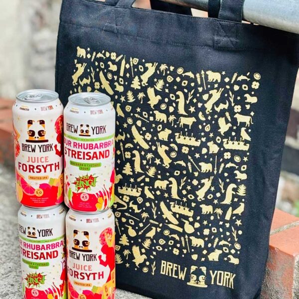 Tote Bag & Beer gift set