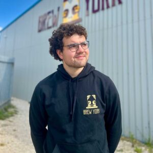 Brew York Black Logo Hoodie