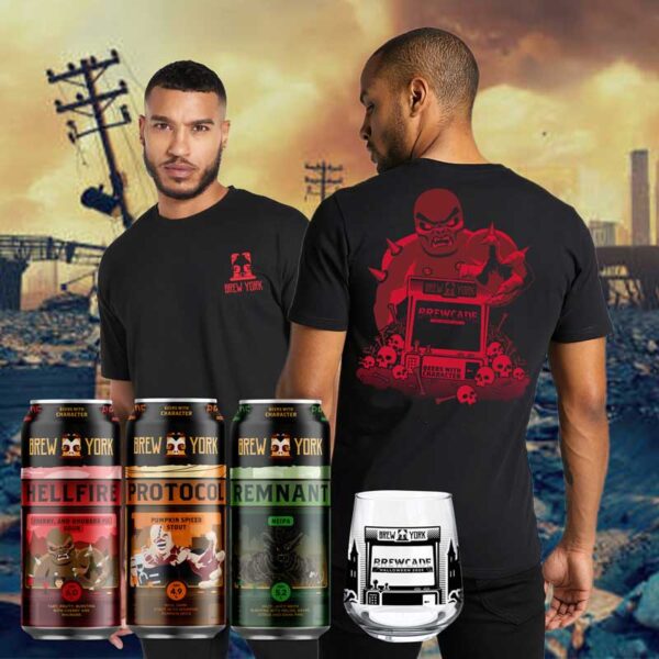 Brewcade - Can, Glass & T-Shirt Pack